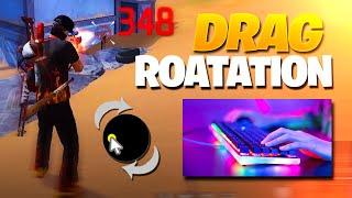 How To Do Rotation Drag In Pc For More Headshots - Free Fire