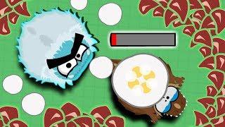 MOPE.IO NEW RARE AQUA YETI KILLS DINO MONSTER | NEW RARE YETI UPDATE IN MOPE.IO