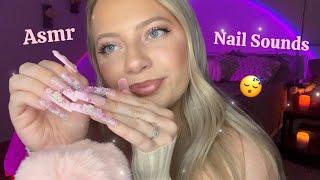 Asmr Clicky Clacky Nail Sounds for Sleep  Nail Tapping, Scratching, Camera Tapping 