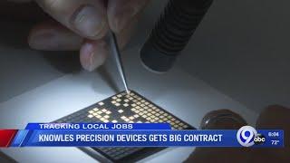 Knowles Precision Devices of Cazenovia lands big military contract; hiring workers