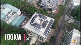 100KW Grid Tied Solar System for Standard Chartered Bank