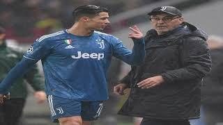 Cristiano Ronaldo ANGRY at Sarri After He Was Substituted