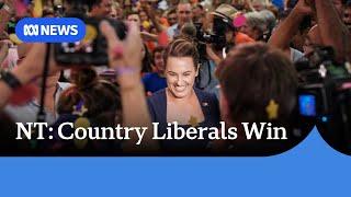 Country Liberal Party clinches landslide victory in Northern Territory election | ABC News