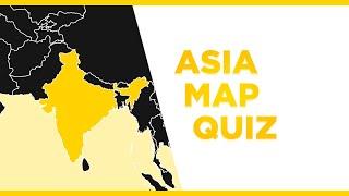 Guess the Country in Asia (Map Quiz)