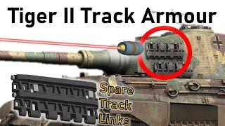 TANK TRACKS AS ADD-ON ARMOUR | SU-85 vs Tiger II Turret+Tracks Armour Penetration Simulation