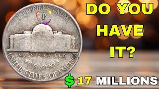 TOP 6 SUPER - RARE NICKELS U.S.A UNBELIEVABLE WORTH? FIND OUT NOW!