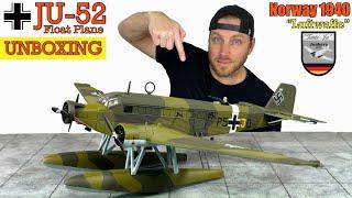 JU-52: Float Plane! UNBOXING! Its HEAVY!