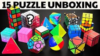 15 CRAZY Rubik's Puzzles from Easy to Hard!