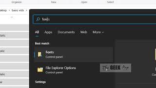How to Install Fonts on Windows 11 & 10