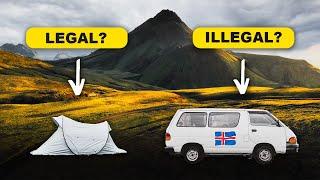 The Truth about camping in Iceland (rules explained)