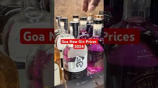 Goa New Gin Prices 2024 #goa #gin