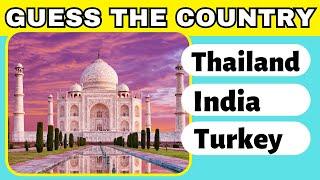 Guess the Country by the Picture | Where is the Landmark Quiz | Guess the Country?