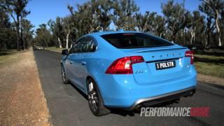 2014 Volvo S60 Polestar 0-100km/h & engine sound