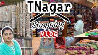 T NAGAR Shopping vlog |Rmkv sarees | Kumaransilks |Asvi world |in Tamil |budget sarees | @Asviworld