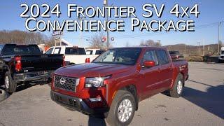 New 2024 Nissan Frontier SV 4x4 w/ Convenience & Technology Packages at Nissan of Cookeville