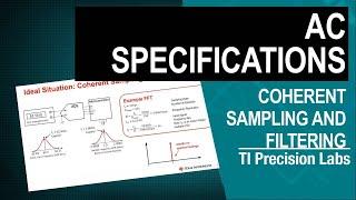 Coherent Sampling and Filtering to Improve SNR and THD