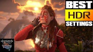 Horizon Forbidden West: Burning Shores - Best HDR Settings PS5 -  Best HDR Game 2023