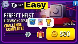 Fireworks Festival Bombs Away Perfect Heist | Solo Challenge Perfect Heist | Match Masters Solo