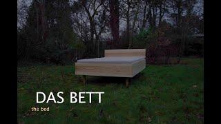 Das Bett - Knochenleim und ölen | to glue and oil