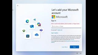 How to Bypass Microsoft Account Sign In During Windows 11 Setup
