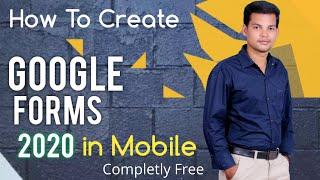 How to Create a Google Form in Mobile in Telugu | Tutorial in Telugu