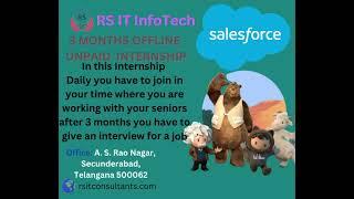 SalesForce Real-Time Project Training, Certification, Internship, And Placement || RS IT INFOTECH