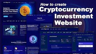 How to create an investment website Using WordPress, Woocommerce and Elementor