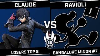 Claude (Cloud/Joker) vs Ravioli (Donkey Kong/Game & Watch) - ILG Bangalore Minor #7