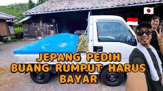 AKU KAGET PAS ...ISTRI JEPANG MAU BUANG RUMPUT ITU WAJIB BAYAR