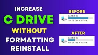 How to Easily Extend C Drive Storage in Windows 10 Laptop Without Reinstalling [2022]