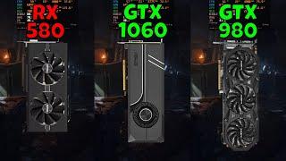 RX 580 8GB vs GTX 1060 6GB vs GTX 980 (In 10 Games)