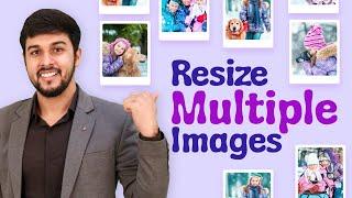 How To Resize Multiple Images at Once | Batch Resize Multiple Photos In Photoshop 2023