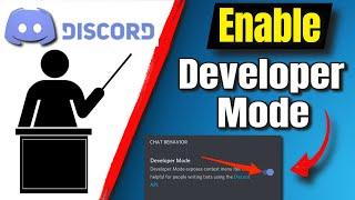 How To Enable Discord Developer Mode