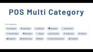 How to Manage Multiple Product Categories in POS |  #Pos #MultiCategory #odooapps #category #odoo16