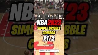 NBA 2K23 Best Dribble Moves Tutorial : How to Do Combos in 2K23 (Part 2) #nba2k23 #2k23 #2k