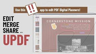 How to Edit a PDF Digital Planner with UPDF