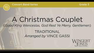 A Christmas Couplet - Arranged by Vince Gassi