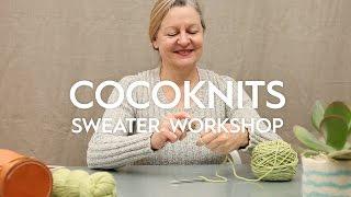 Knitting a sweater in 2 minutes // Julie Weisenberger of Cocoknits