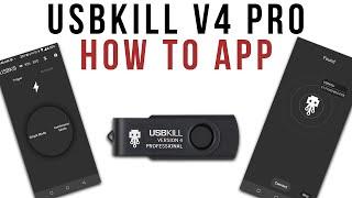 How to : USBKill V4 PROFESSIONAL app. settings.