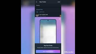 How to organise your telegram chats into folders 
