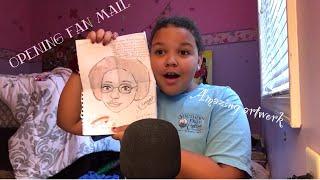 ASMR- opening fan mail