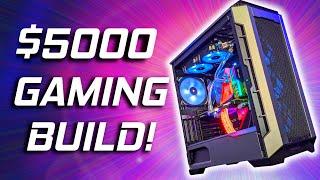 I Water Cooled A $5000 Gaming PC!!!  (i9 10900K, RTX 2080Ti PC Build 2020)