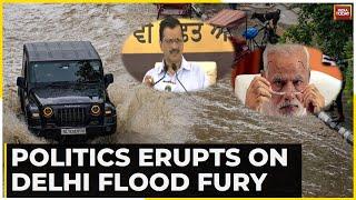 Delhi Flood Alert: AAP Alleges BJP Conspiracy Behind Floods As Delhi Fights The Flood Fury