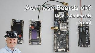 #224 Are these boards ok? New LoRa boards tested (mainly TTGO ESP32)