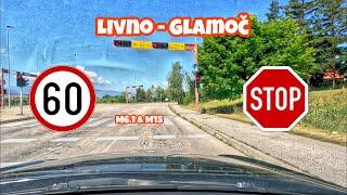 VOŽNJA: Livno - Glamoč | Magistralna cesta (M6.1 & M15)