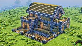 Minecraft: How To Build a Wooden Survival House  / Tutorial