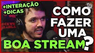 COMO CRESCER SUA STREAM? DICAS PARA STREAMER INICIANTE (GAULES) - FLOW CAST - MAIS Q 8 MINUTOS