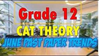 JUNE EXAM 2024 | CAT PAST PAPERS | IDENTIFY TRENDS