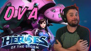 Heroes of the Storm  - Ranked Dva with Nuclear Option