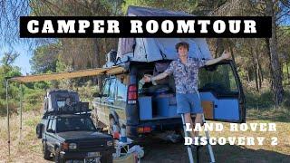 CAMPER ROOMTOUR - von meinem LAND ROVER DISCOVERY 2